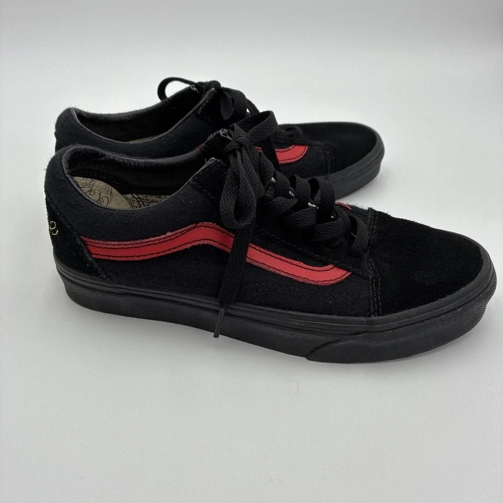 Vans Old Skool Disney Mickey Mouse 90th Anniversary Black Sneakers Mens 4.5 W 6